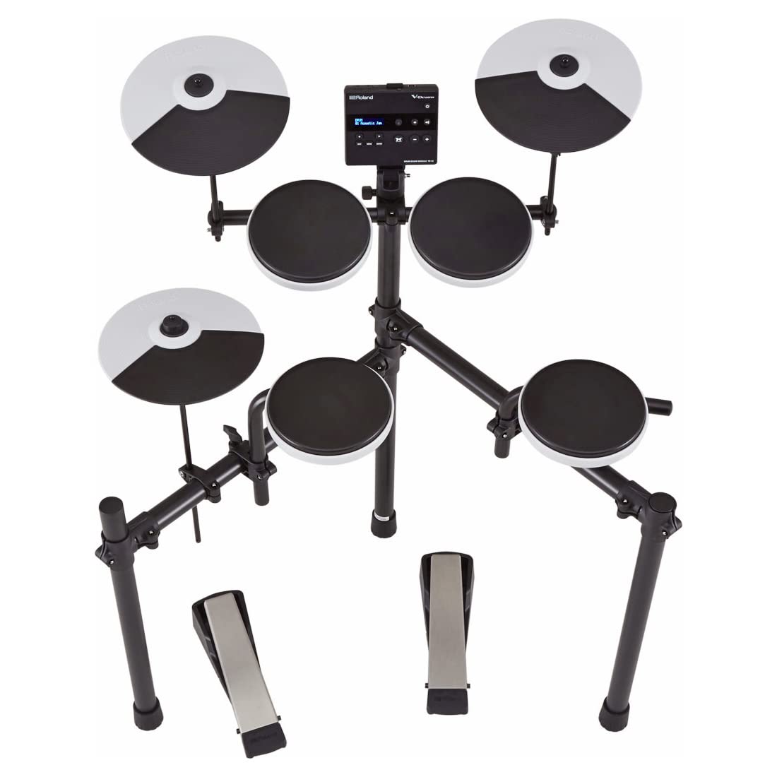 Roland TD-02K E-Drum Schlagzeug mit keepdrum Zubehör-Set