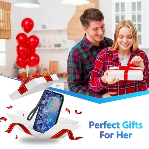 Image of Womens Wallet PU Leather Wristlet Wallets for Women, Large Capacity Lady Fashion Wallet Card Holder Zipper Wallet