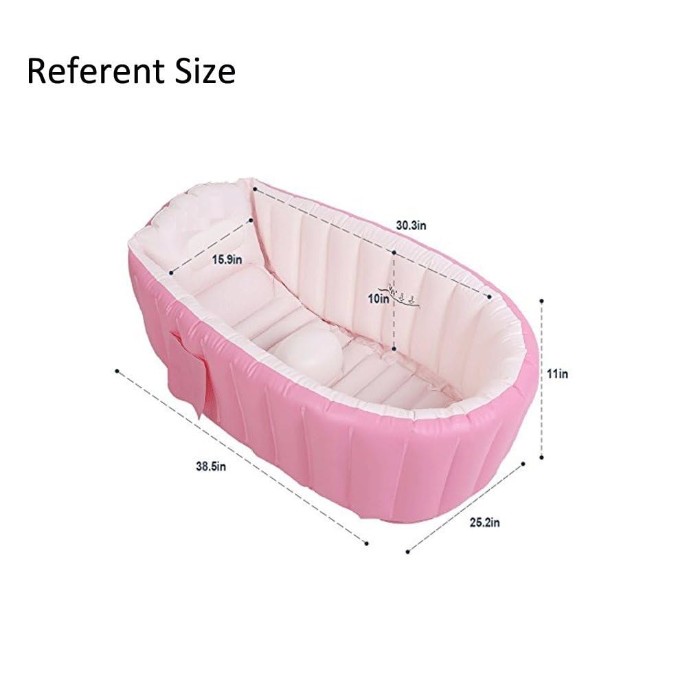 Inflatable Baby Bath Tub - Safe & Fun for Babies -2 Inflatable Baby Bath Tub - Safe & Fun for Babies -2