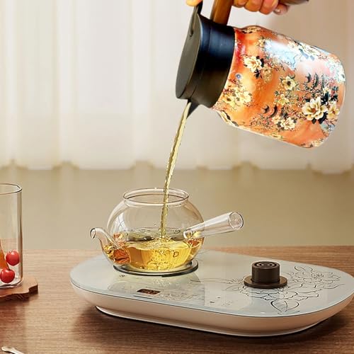Jarra térmica de café de 33.8 oz con filtro infusor de té y aislamiento de doble pared 4