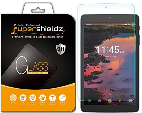 Supershieldz (2 Pack) Designed for Alcatel A30 Tablet 8 inch (Tempered Glass) Screen Protector, Anti Scratch, Bubble Free