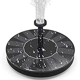 Fácil de instalar y operar: simplemente coloque la bomba en el agua y el resto lo hará el sol. Cuanto más brillante reciba el sol, mejor será.