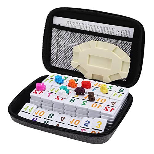 Doreimi DO-12N Mexican Train Dominoes Set Numbers Double 12 cover