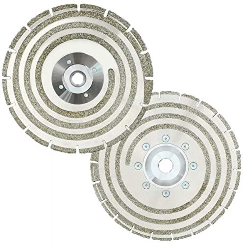 Disco de diamante electrochapado Wind diam.230 con brida ventilada Cover