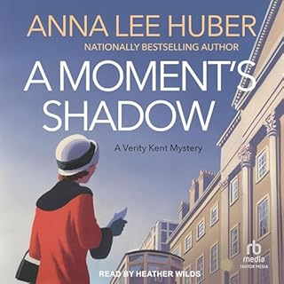 A Moment's Shadow Audiolibro Por Anna Lee Huber arte de portada