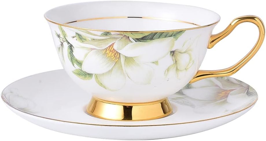 Leisure ceramic tea set tea cup set fancy tea cup coffee cup set