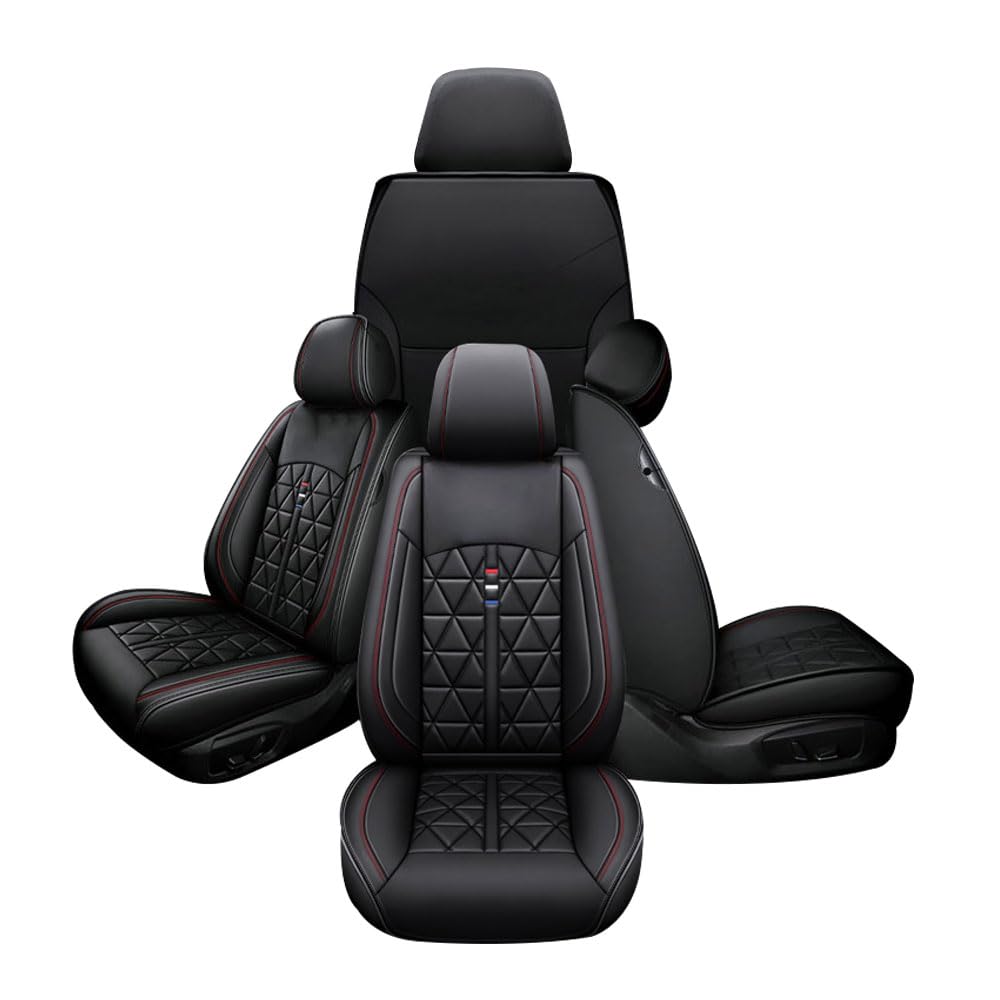 Coprisedili auto 2 pezzi per Audi A1 A3 8P 8V 8L A4 B6 B7 B8 A5 Sportback A6 A7 Q2 Q3 Q5 Q7 SQ5, coprisedili universali in pelle, proteggi sedili auto, accessori auto