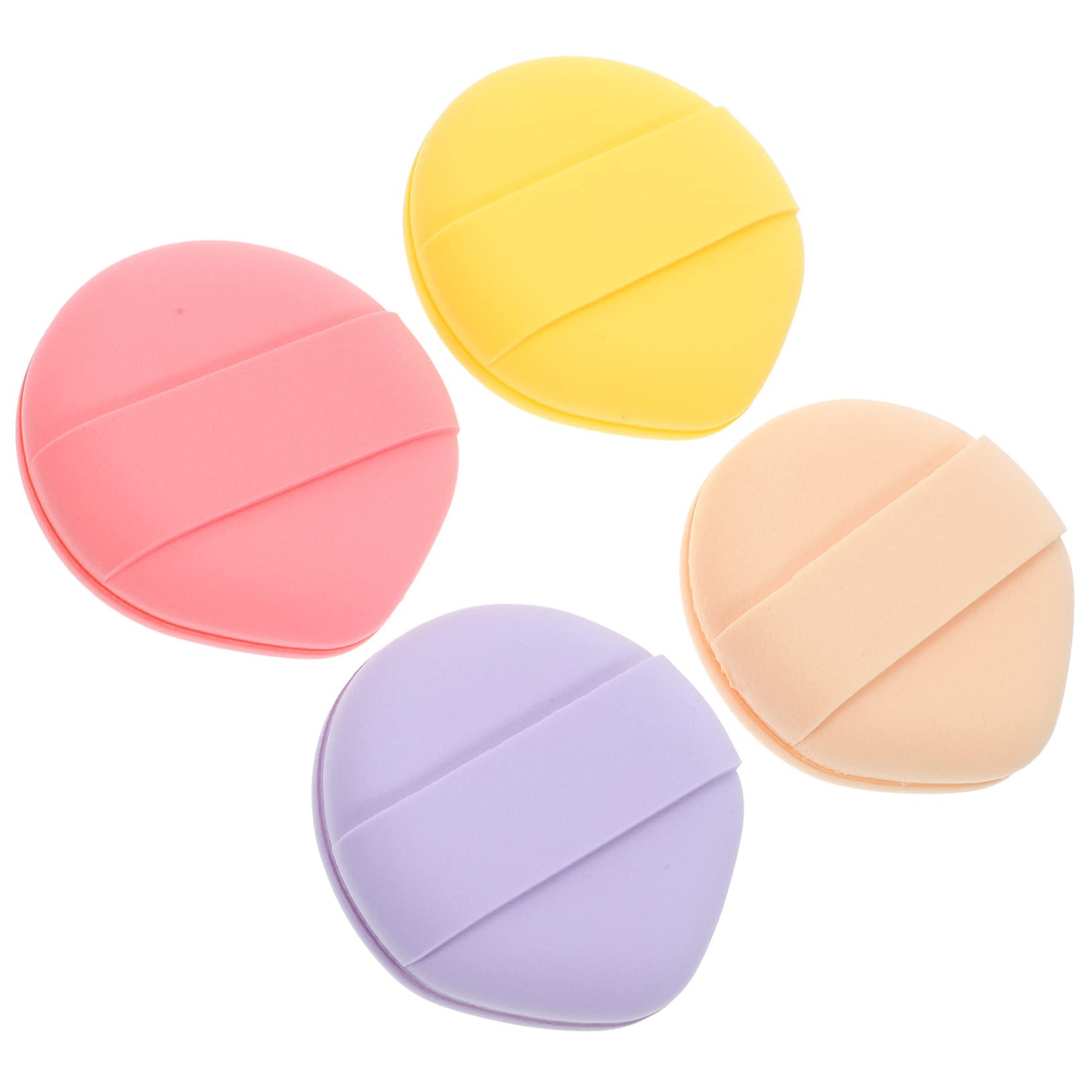 FOMIYES 12 Pz piumino da cipria spugna per spugnette per sfumare per il trucco spugnetta make up make up sponge make up applicatori per il viso spugnetta rotonda per il trucco
