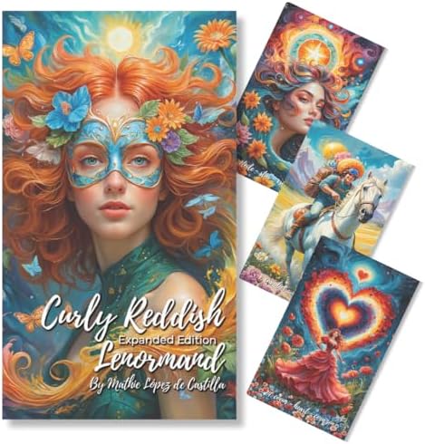 Curly Reddish Lenormand, 36 + 16 cartas