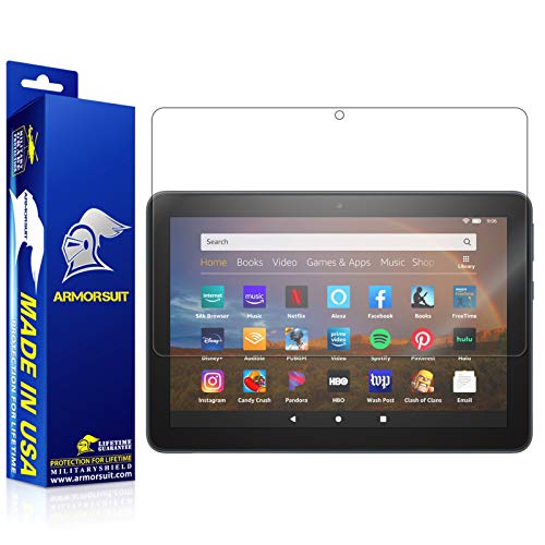 ArmorSuit 2 Pack Screen Protector for Fire HD 8 (2020) MilitaryShield HD Clear Film