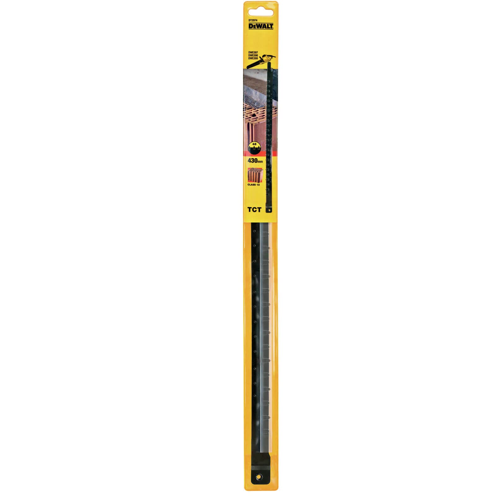 Lama Sega Alligator DEWALT DT2975-QZ - 528x425mm, 48 Denti TCT, Per Gasbeton, Compatibile DWE397/DWE398