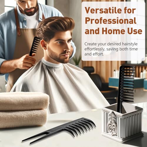 Set de 3 peines anchos para peinar hombre y mujer miniatura 4