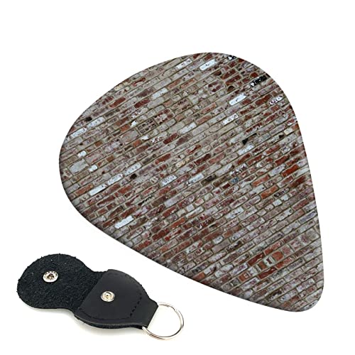 Old Brick Wall Lot de 6 médiators pour guitare acoustique, guitare électrique, basse, ukulélé – fins, moyens et épais. - Les Beatles, Paul McCartney, John Lennon, RIngo Starr, George Harrison Old Brick Wall Lot de 6 médiators pour guitare acoustique, guitare électrique, basse, ukulélé – fins, moyens et épais.