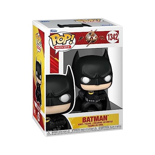 Funko Pop! Movies: DC - The Flash - Batman - (Keaton) - DC Comics - Figura de Vinilo Coleccionable - Idea de Regalo- Mercancia Oficial - Juguetes para Niños y Adultos - Comic Books Fans