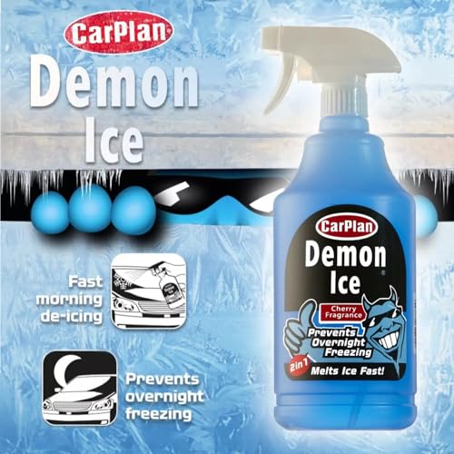 CarPlan Demon Ice, Ice Preventer and De-Icer, 1 Litre (Pack of 1), CarPlan Demon Cool Antifreeze and Coolant,1 Litre (Pack of 1) & CarPlan Demon Freeze, De-Icing Screenwash, 2.5 Litres (Pack of 1) - Image 7
