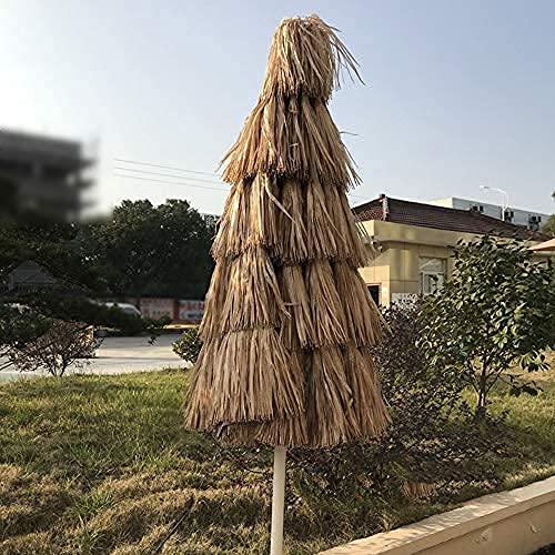 Sombrilla estilo playa CLSDRZC ideal para terraza, café y días de verano en familia 3