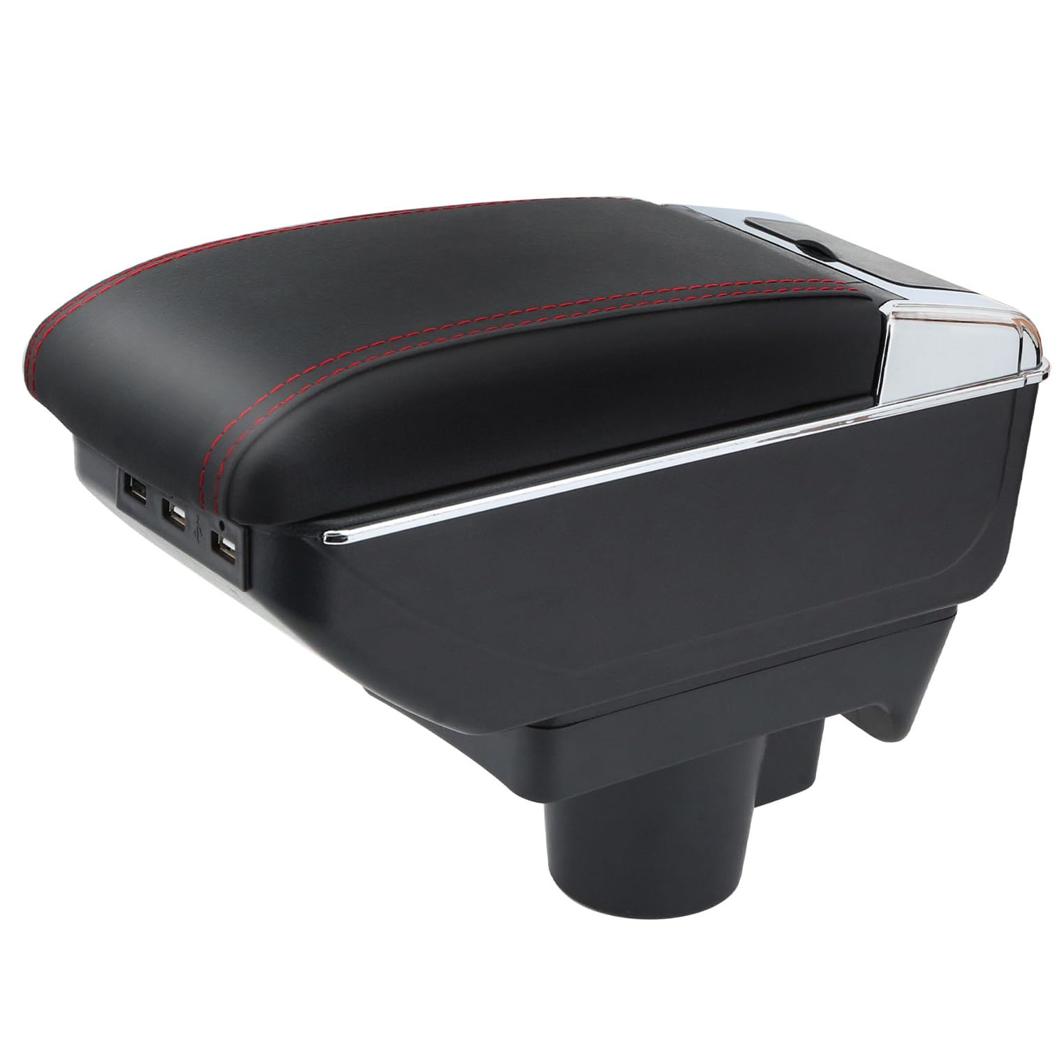 For Astra H Armrest Box Consoles Storage Car Replacement Arm Rest Double Layer