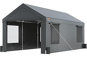 VEVOR 12' x 20' Heavy-Duty Canopy Carport