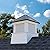 Good Directions 2130MVBLK Manchester Vinyl Black Aluminum Roof 30" x 40" Cupola, 30" Square x 40" high