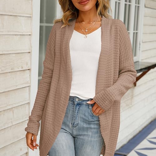Women's Lightweight Cardigan Sweater Jackets Long Sleeve Oversized Knit Cardigans Fashion Casual Chunky Outerwear2