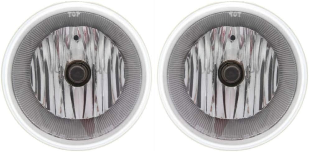 KarParts360 For Chrysler 300 Fog Light Assembly 2005 06 07 2008 Driver and Passenger Side Pair 3.5L For CH2592139 | 4805858AB