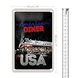 Zoom IMG-1 american diner usa targa in Zoom IMG-1 american diner usa targa in