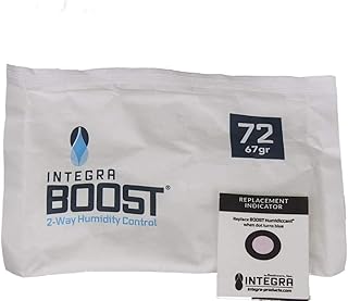 Lifestyle-Ambiente 10x Integra Boost Humipack 2-Way 72% 67g Beutel mit Austausch-Indikatorkarte