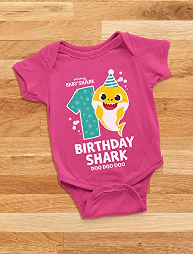 Tstars Baby Shark Shirt Gift for Infant 1st Birthday Girl Boy Outfit Newborn Baby Onsie4