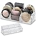 byAlegory Acrylic Tiered Compact Makeup Organizer for Bronzer, Highlighter, Powder & Blush | 9 Space 3 Tier Cosmetic Storage