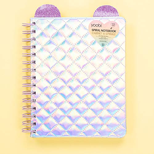 Cuaderno espiral para niños con cubierta holográfica miniatura 2