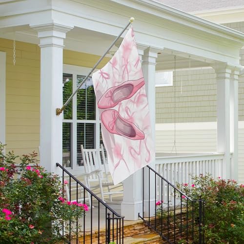 Drapeaux de jardin anti-déchirure grand format pour mât de cour extérieur - 6