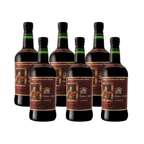 Vin de Porto Real Companhia Velha Dom José Tawny - Vin Fortifié - Lot de 6
