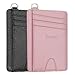 EcoVision Slim Credit Card Holder, 2 Pack RFID Blocking Wallets for Men Women (Pink & Black)