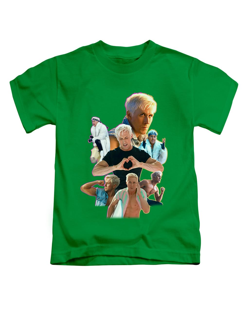 Taylor Brown Unisex Irish Green Kenergy Montage Ryan Gosling, Movie Film Cool Silly Weird Meme Novelty Tee T-Shirt Funny T Shirt Top