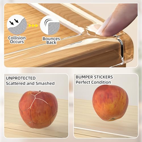 Image of Clear Edge Protector & Corner Guards, 2in(W x 6.6FT(L),Baby Proof Corner Protectors for Furniture Table Bumper for Baby Safety, Sharp Edge Protector for Drawers, Tables, Cabinets
