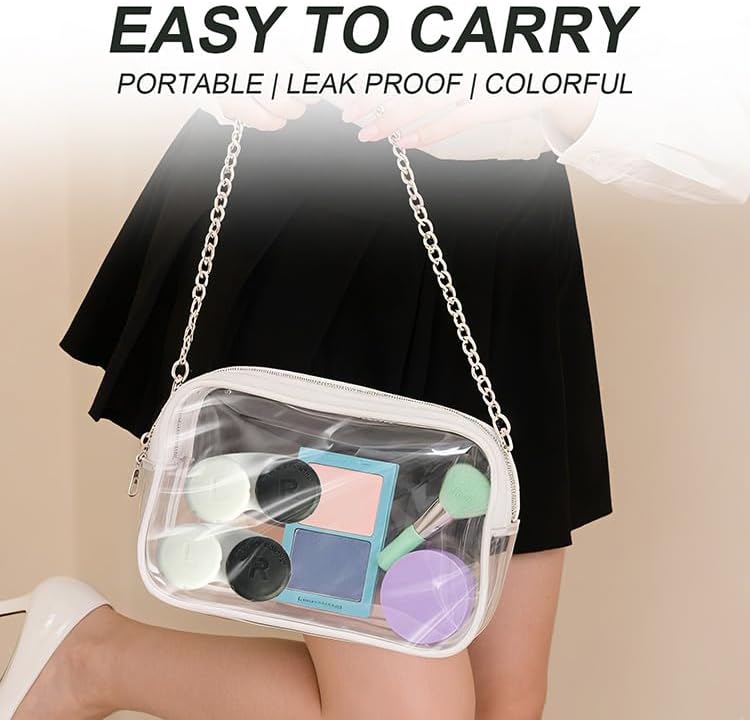 Miniatura 8 de Funda para lentes de contacto, estuche de contacto blanco y negro, 2 piezas, kit de inmersión, contenedor de soporte para el hogar, oficina,