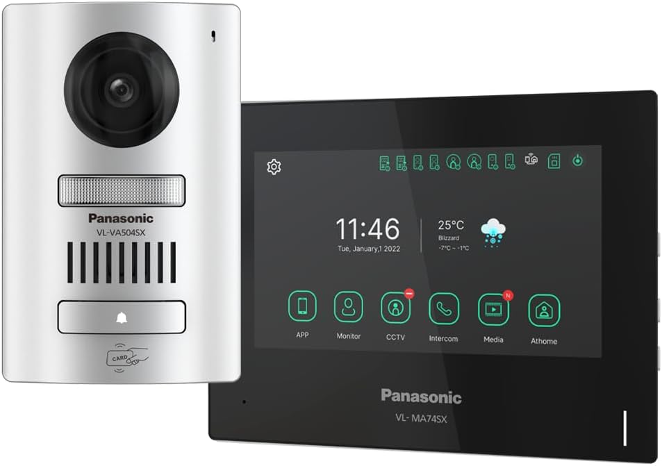 Panasonic VL-SA74SX Newly Launched Video Intercom System for Home & Office wi...