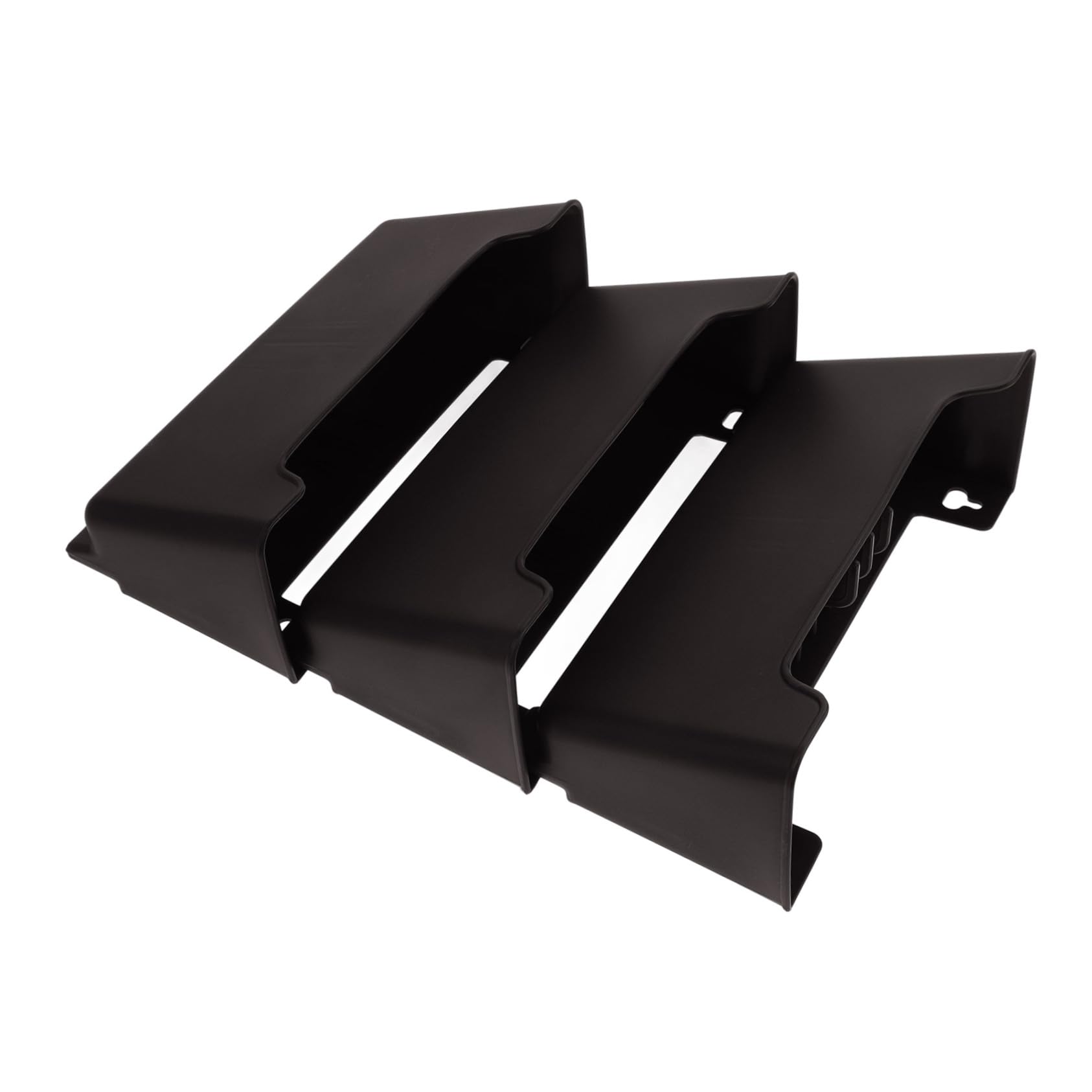 Uonlytech 1Set Wall File Organizer Space Saving Document Holder for Home Office Stylish Wall Mounted Storage Rack for Mail Catalogs and Reports Modern Design