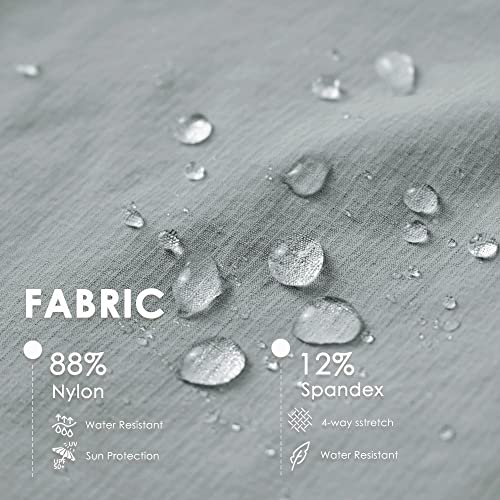 Willit Saia feminina casual para esportes ao ar livre Golf Skort FPS 50+ bolsos de secagem rápida co