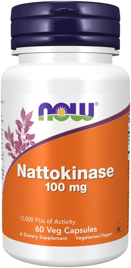 Now Foods, Nattokinase 100mg, 60 Capsules