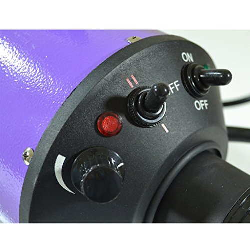 Flying Pig Grooming FLYING ONE PURPLE Pig High Velocity Dog Pet Grooming Dryer W/Heater thumb #3