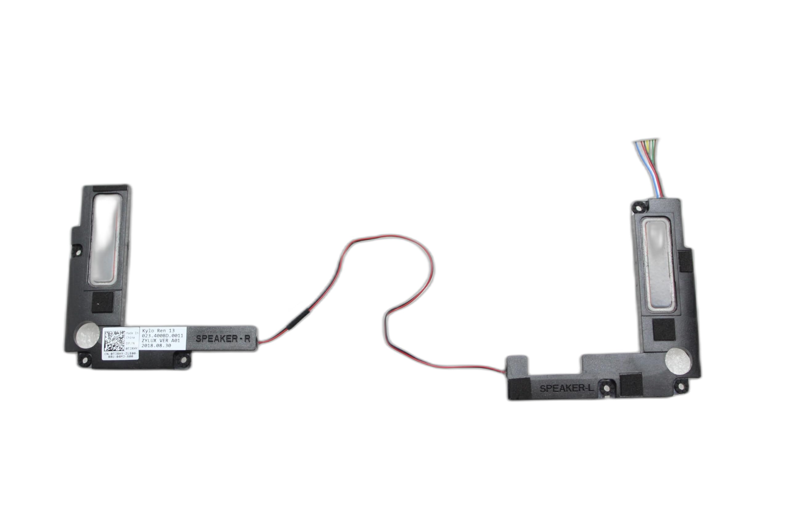 Left and Right Speaker Set TJXHY 0TJXHY CN-0TJXHY Compatible Replacement Spare Part for Dell Inspiron 13 7370 7373 7380 Series