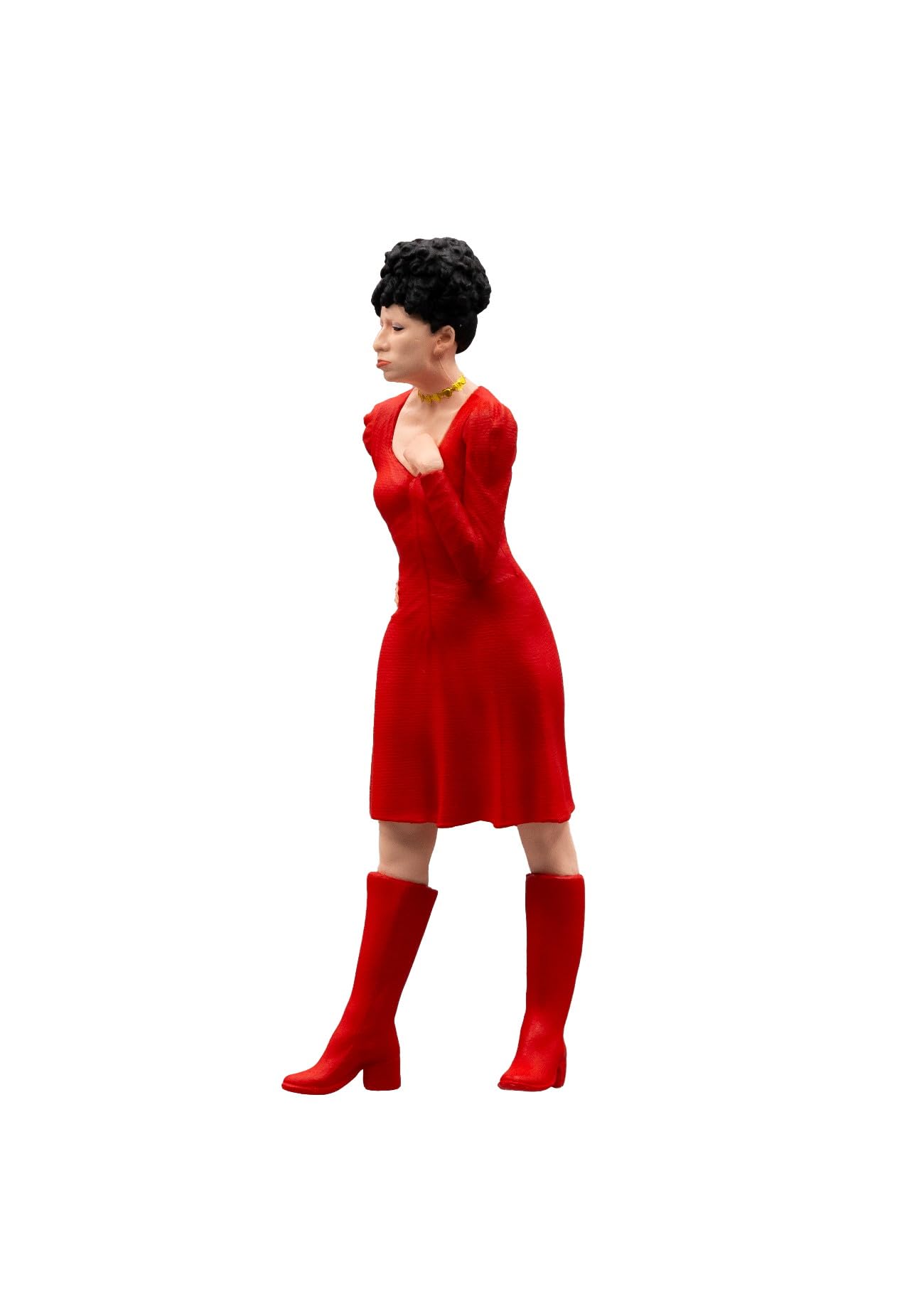 FANTOZZI - Miss Silvani Accountant Me Seduchi - Film Scene - PVC Collectible Figure Statue - Height 10 cm - Image 3