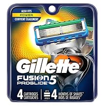 Gillette Mens Proglide Cartridge 4 Count 2 Pack