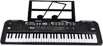Amazon | Guyyelt 電子 キーボード 電子 ピアノ61鍵盤 16種類音色 10