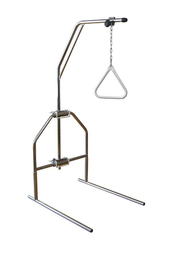 Medline Standard Trapeze Base, 250 lb Weight Capacity, Sturdy & Reliable, Enhances Patient Mobility, Ideal for Medical Facilities & Home Care by Medline - Used condition - US$82.41