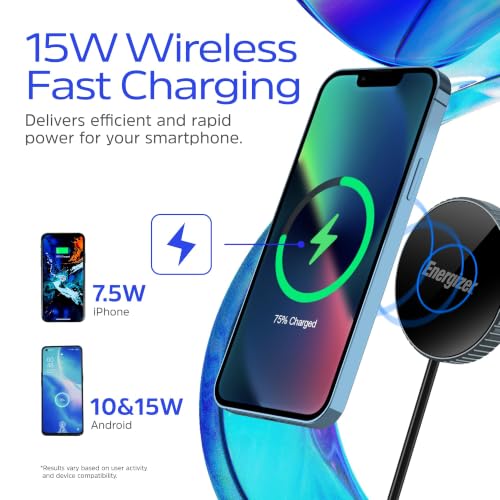 Energizer 15W Magnetic Wireless Charger MagSafe Compatible_WCP112 - image 2