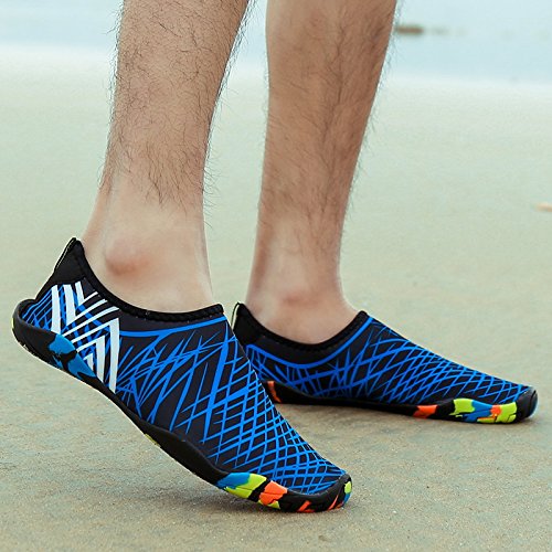 Water Shoes Barefoot Quick-Dry Aqua Socks for Yoga Lightweight Beach Swim Shoes Men Women