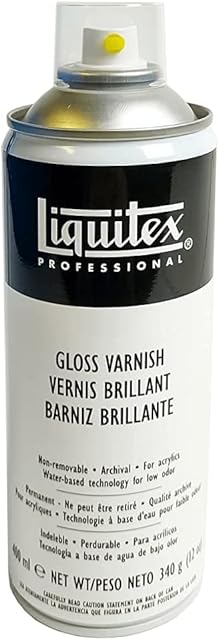 Liquitex Professional Gloss Spray Varnish, 400 ml