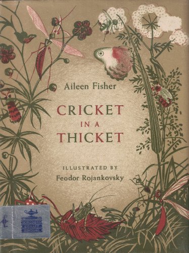 Cricket in a Thicket 068413456X Book Cover